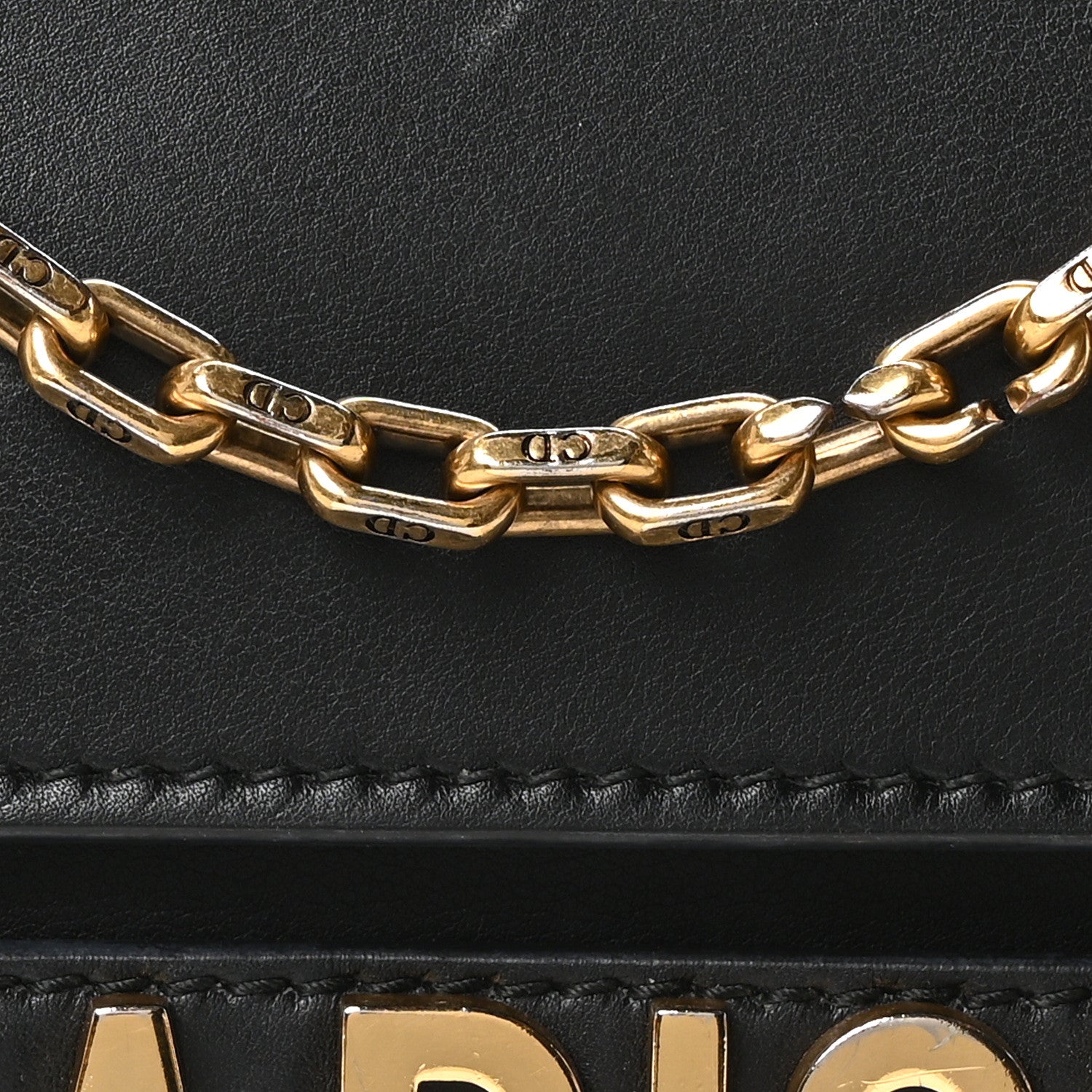 Christian Dior Calfskin J'Adior Chain Flap Bag Black 7 of 9