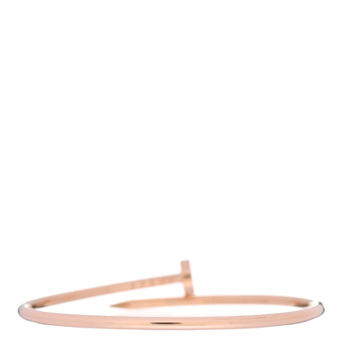 18K Pink Gold Small Juste Un Clou Bracelet 16