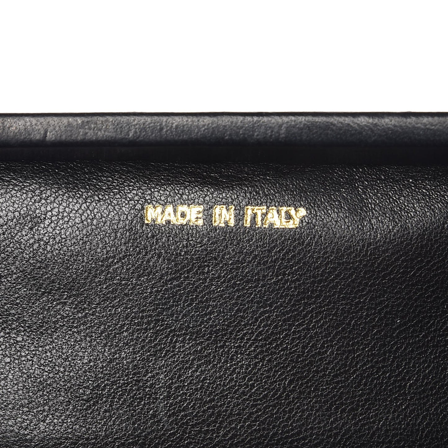 Lambskin Quilted Framed Evening Bag Black