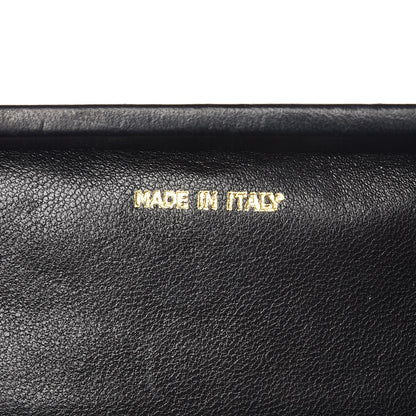 Chanel Lambskin Quilted Framed Evening Bag Black 5 of 9