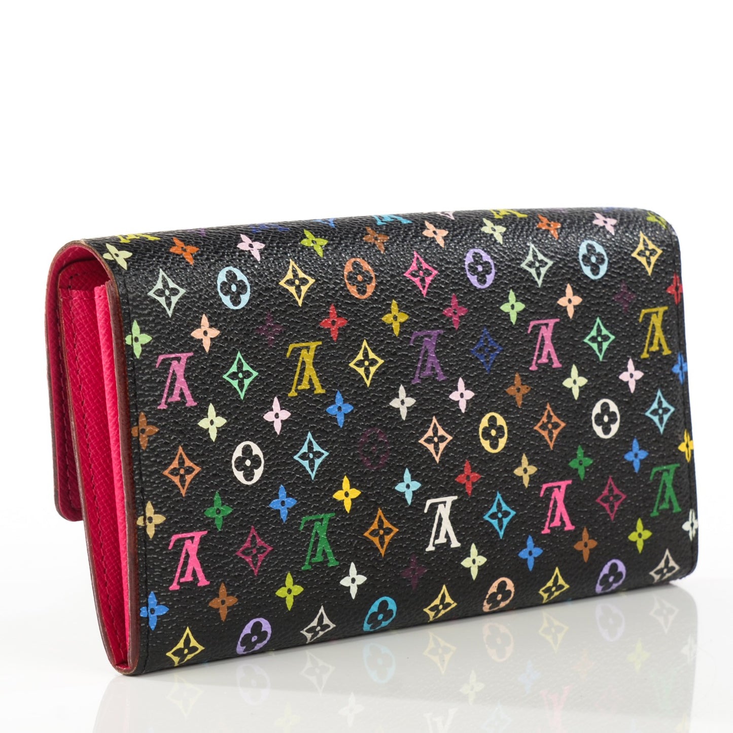 Monogram Multicolor Sarah Wallet Black Grenade