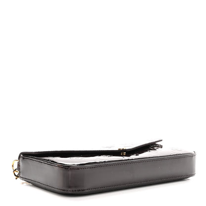 Louis Vuitton Vernis Pochette Felicie Chain Wallet Amarante 5 of 10