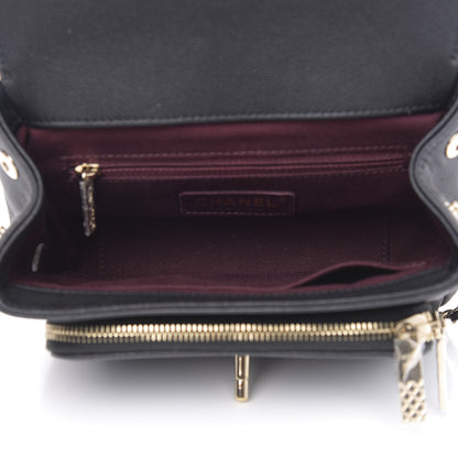 Chanel Caviar Quilted Mini Business Affinity Flap Black 5 of 12