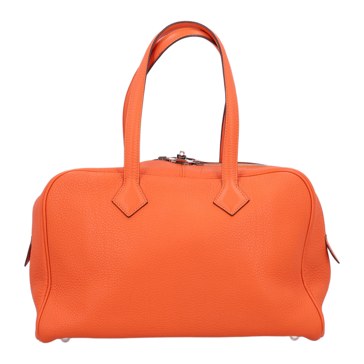 Hermes Taurillon Clemence Victoria II 35 Orange 1 of 9