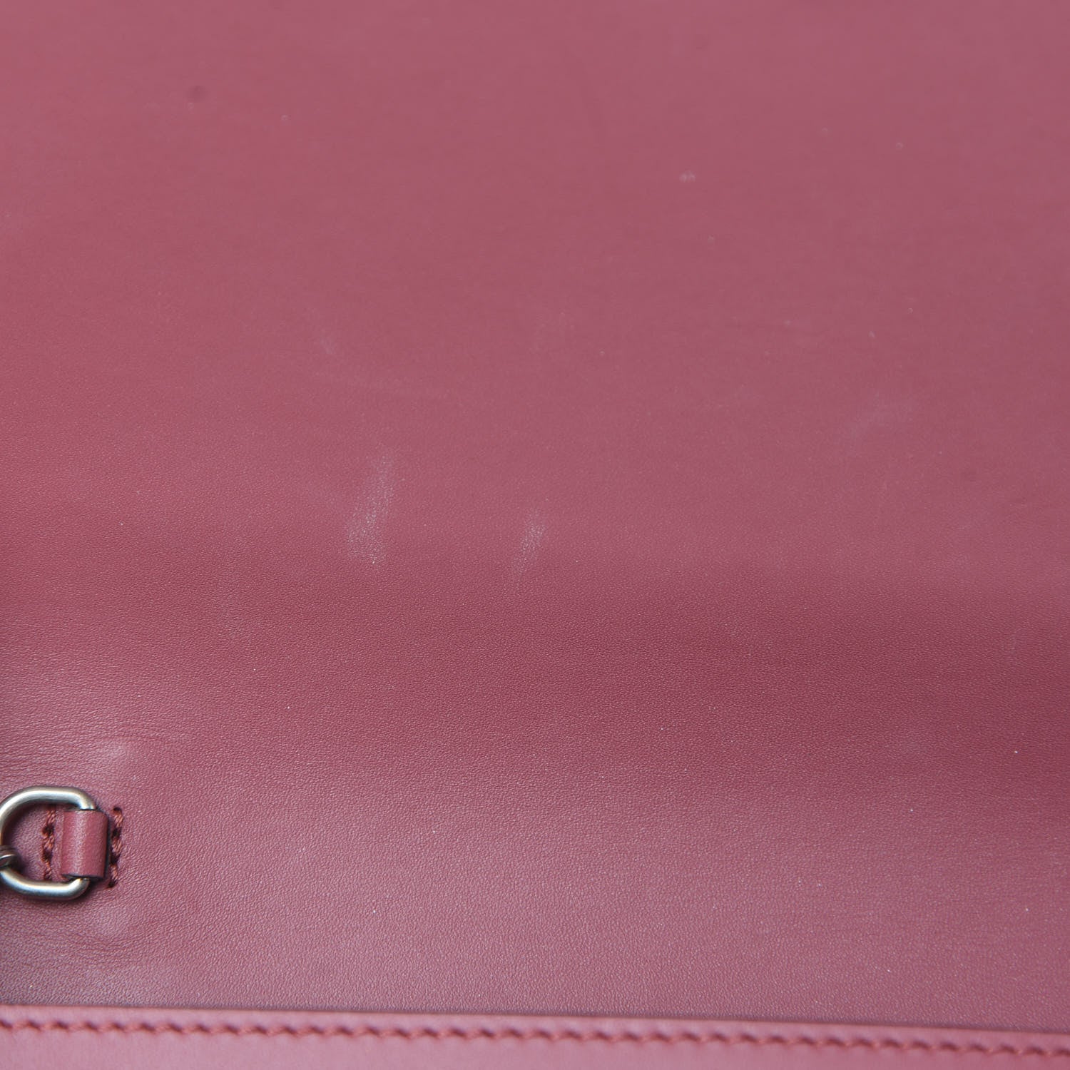 Gucci GG Supreme Monogram Blooms Chain Wallet Beige Multicolor Dry Rose 10 of 11