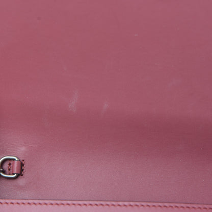 Gucci GG Supreme Monogram Blooms Chain Wallet Beige Multicolor Dry Rose 10 of 11