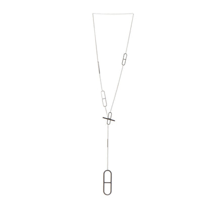 Hermes Sterling Silver Ever Chaine d'Ancre Long Lariat Necklace 3 of 4