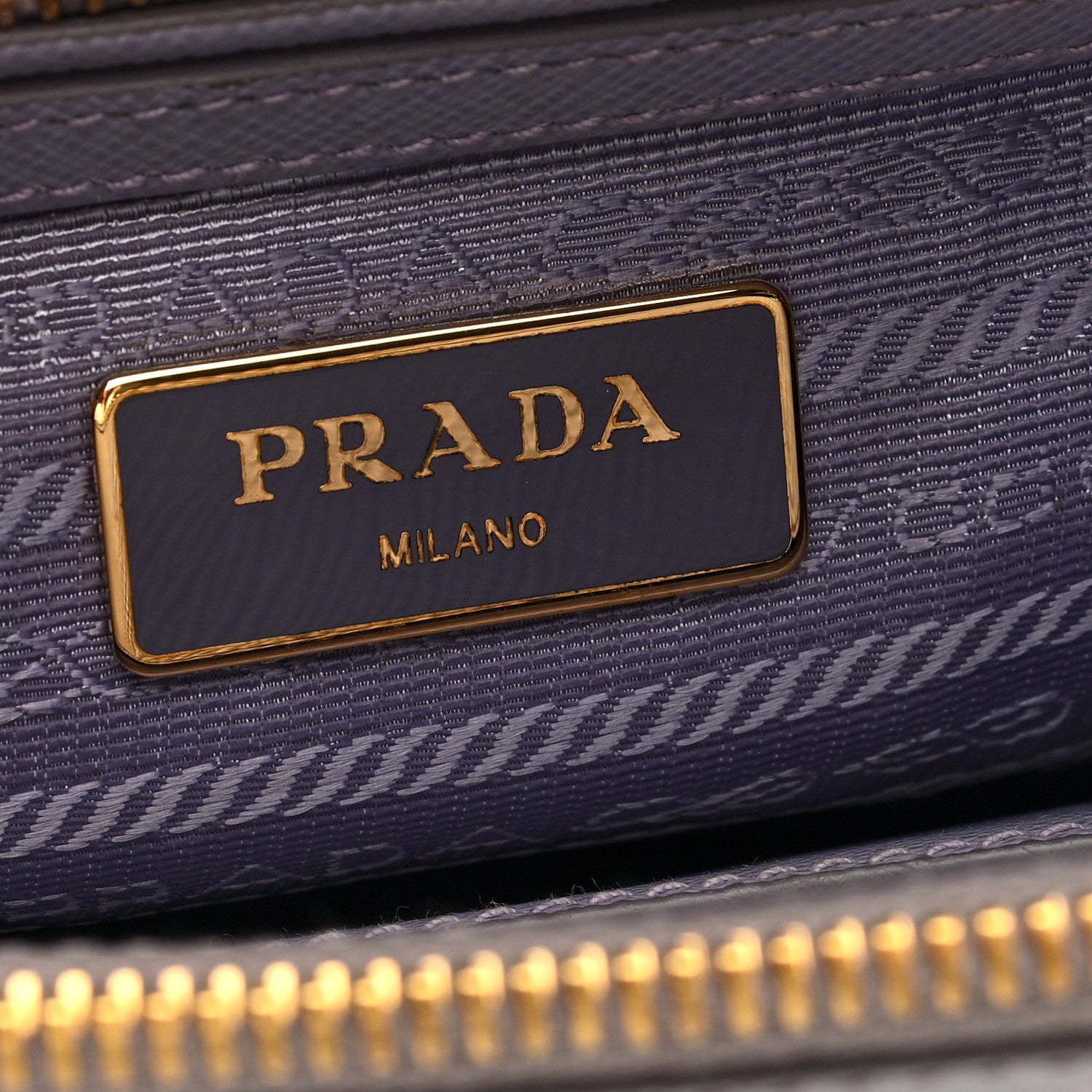 Prada Saffiano Lux Small Galleria Double Zip Tote Light Purple 6 of 9