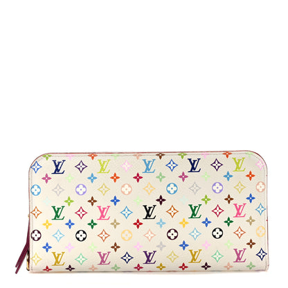 Louis Vuitton Monogram Multicolor Insolite Wallet White Figue 1 of 6