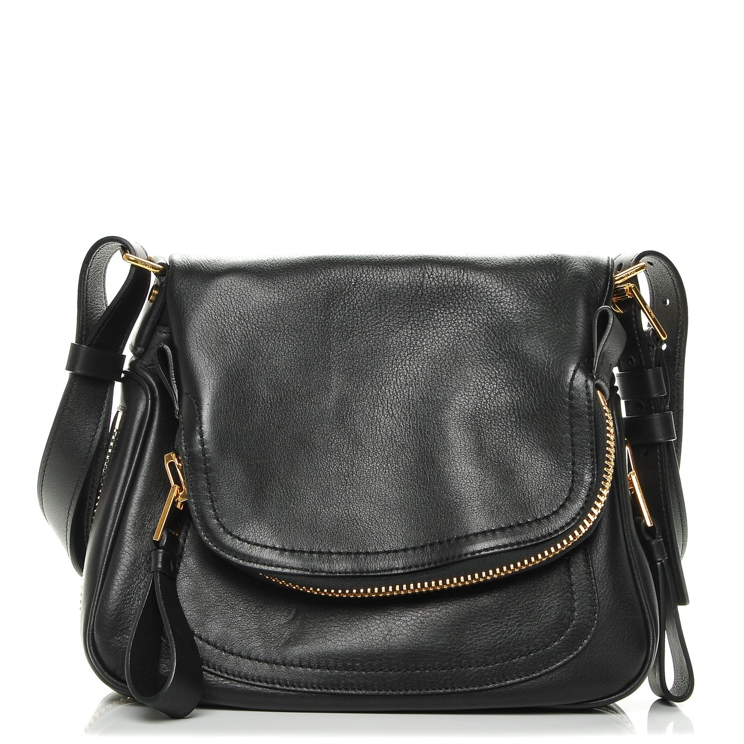 Tom Ford Calfskin Medium Jennifer Black 1 of 14