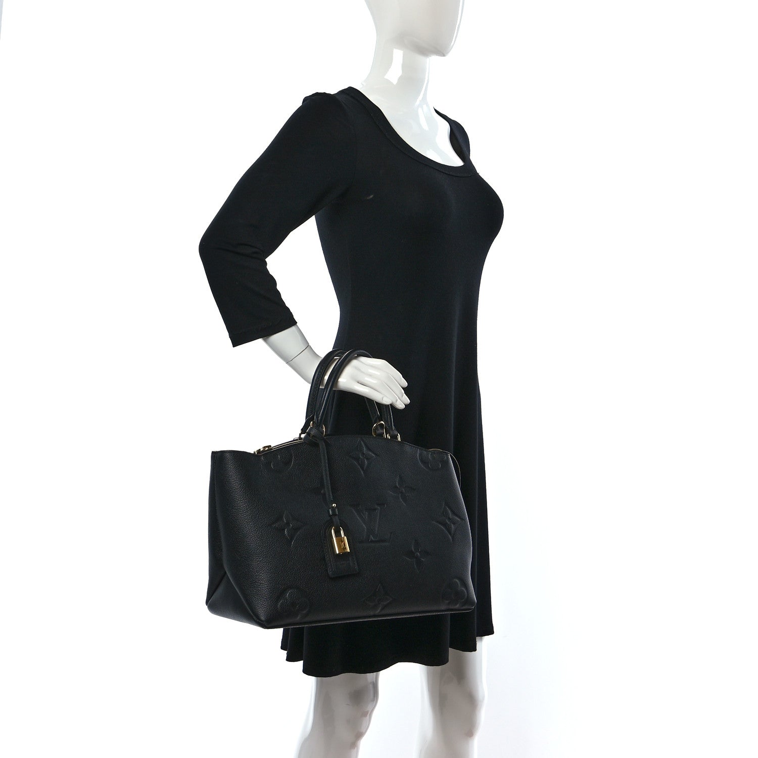 Louis Vuitton Empreinte Monogram Giant Grand Palais Black 2 of 9