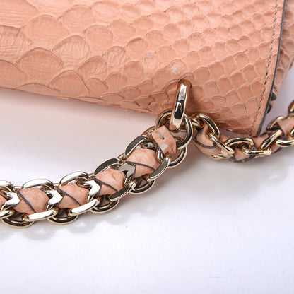 Mulberry Nappa Snake Embossed Small Lily Natural 21 of 23