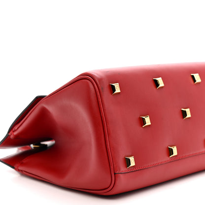 Salvatore Ferragamo Calfskin Medium The Studio Bag Red 8 of 17