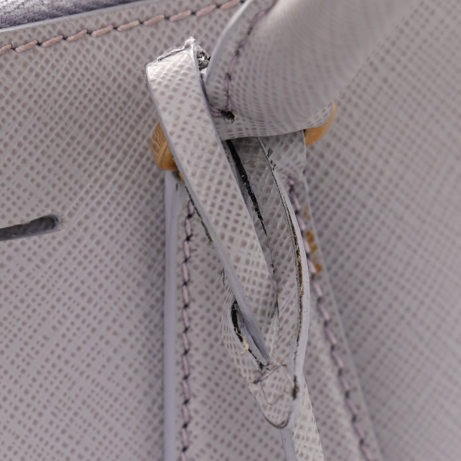 Prada Saffiano Small Galleria Double Zip Tote Glicine 11 of 11