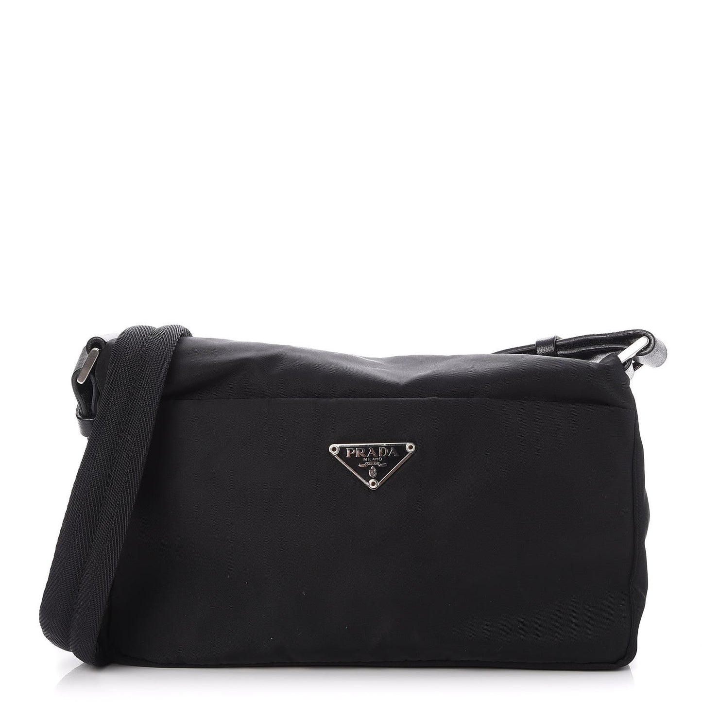 Tessuto Nylon Shoulder Bag Nero Black