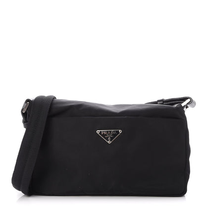 Prada Tessuto Nylon Shoulder Bag Nero Black 1 of 9