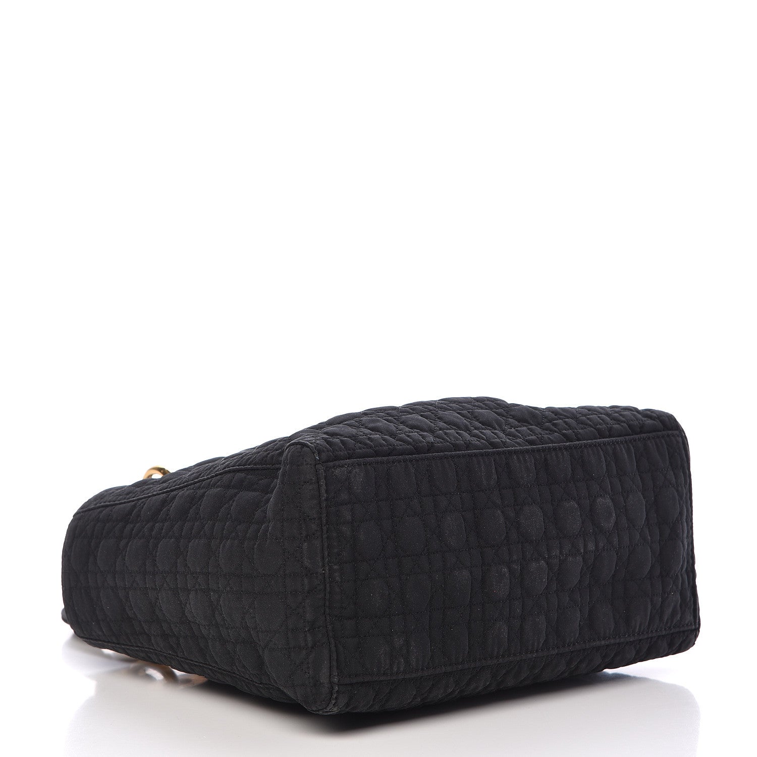 Christian Dior Nylon Cannage Medium Lady Dior Black 4 of 21