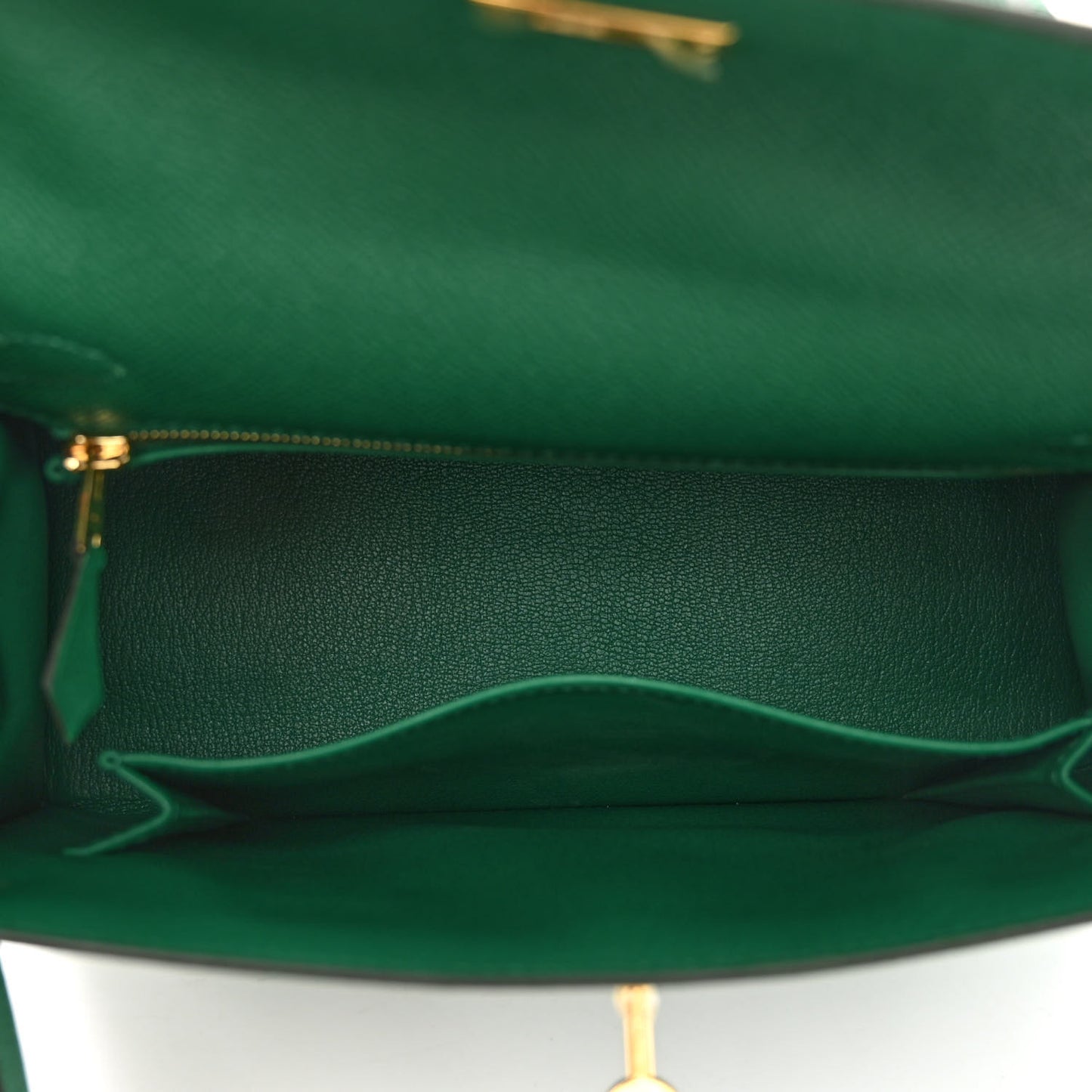 Epsom Kelly Sellier 25 Vert Vertigo