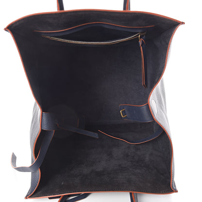 Celine Baby Grained Calfskin Medium Phantom Luggage Midnight 5 of 9