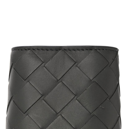 Bottega Veneta Nappa Maxi Intreccio Wristlet Pouch Graphite 14 of 18