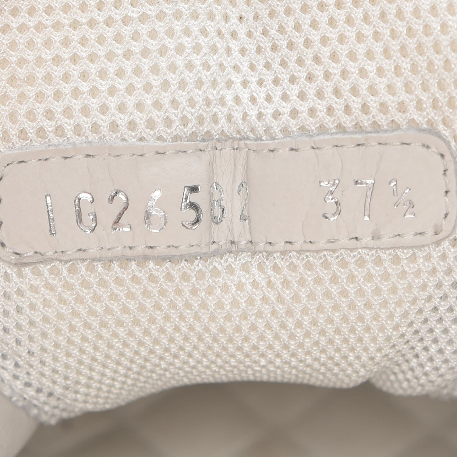 Chanel Suede Calfskin CC Sneakers 37.5 White Blue Yellow 8 of 8