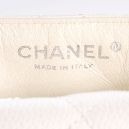 Chanel Caviar East West Flap White 8 of 8