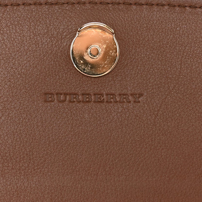 Burberry Calfskin Horseferry Check Henley Wallet On Chain Tan 5 of 13