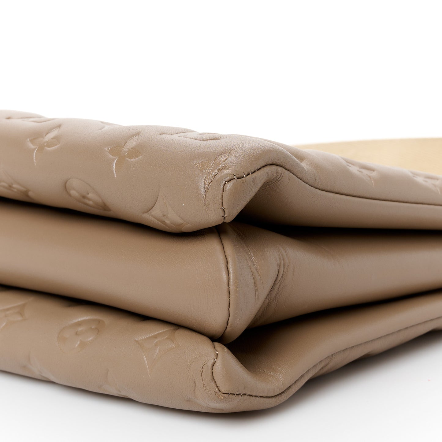 Lambskin Embossed Monogram Coussin MM