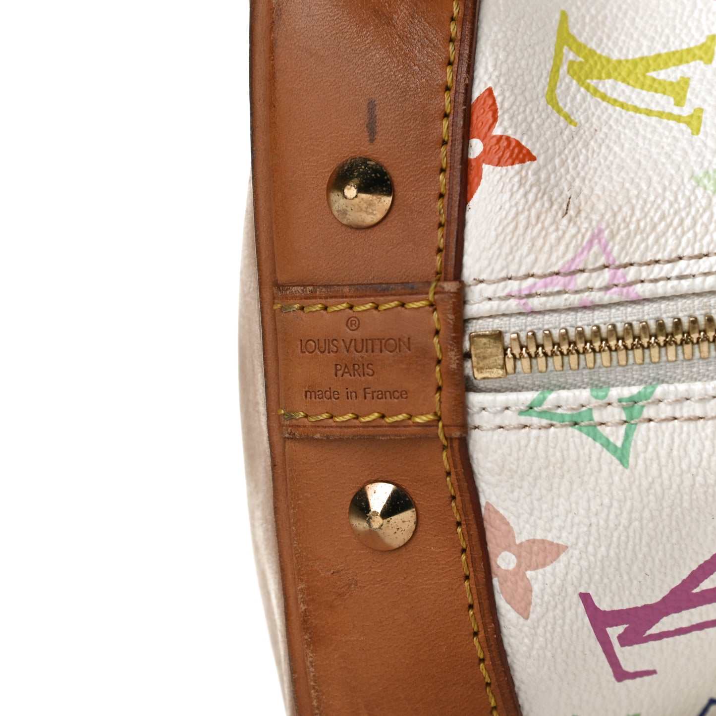 Monogram Multicolor Alma White
