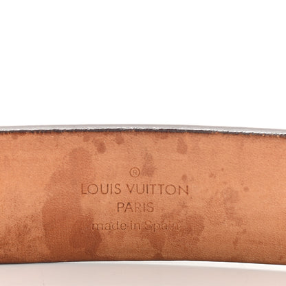 Louis Vuitton Monogram Ceinture Belt Gold Buckle 80 32 3 of 8