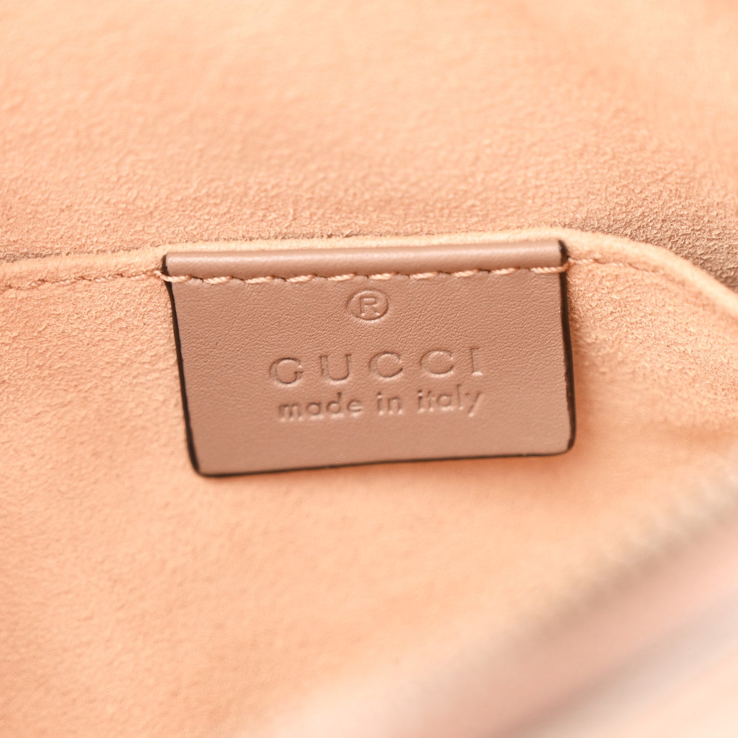 Calfskin Matelasse GG Marmont Belt Bag 75 30 Porcelain Rose