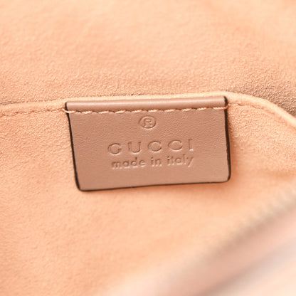 Gucci Calfskin Matelasse GG Marmont Belt Bag 75 30 Porcelain Rose 6 of 10