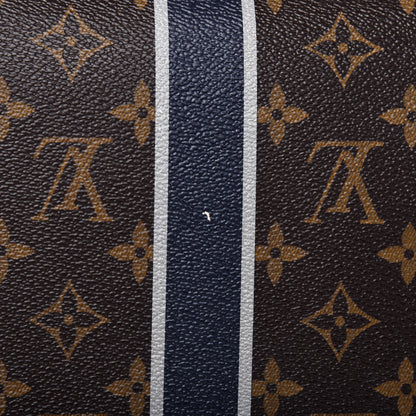 Louis Vuitton Monogram My LV Heritage Speedy Bandouliere 30 Blue Marine Gris 15 of 22