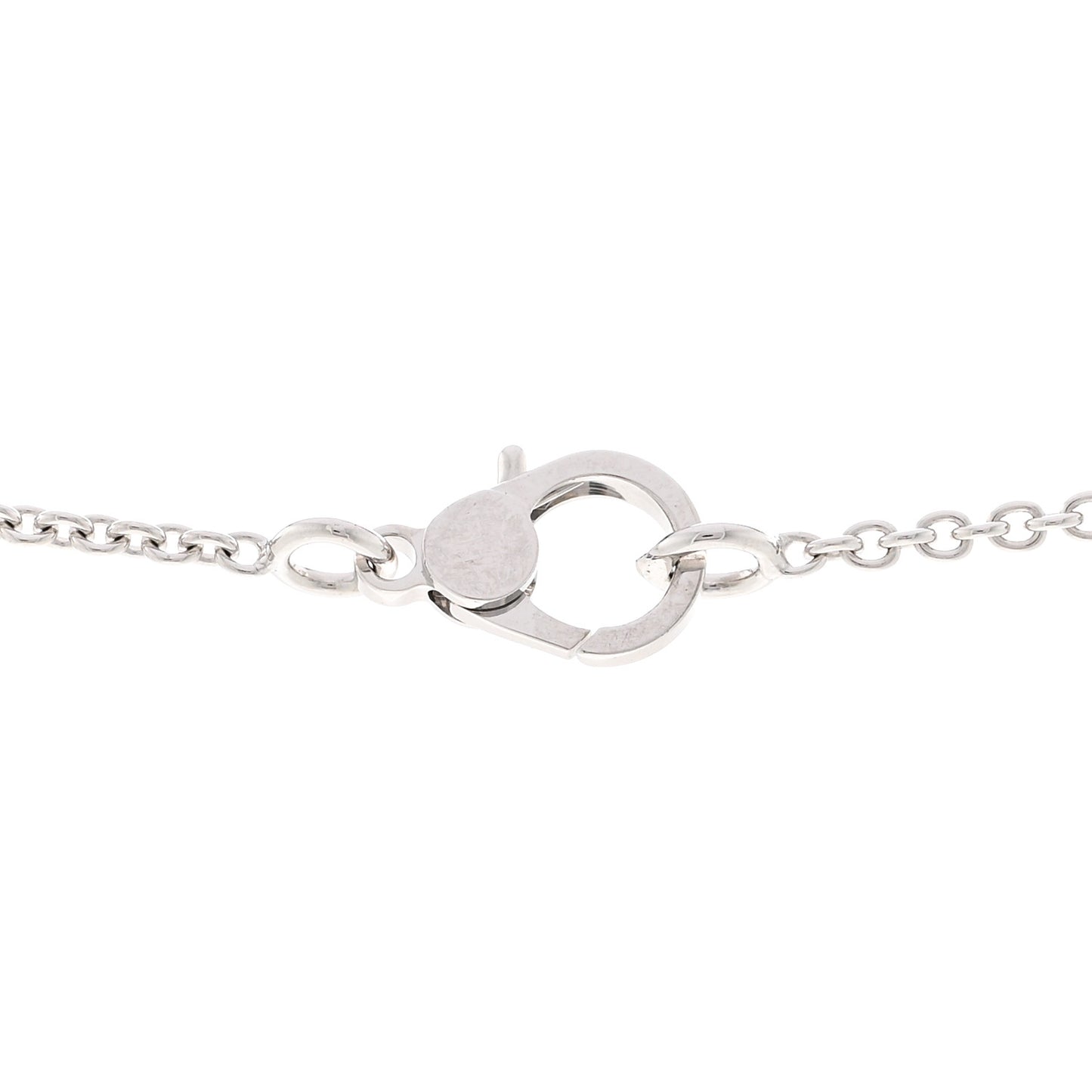 18K White Gold Diamond Finesse Pendant Necklace