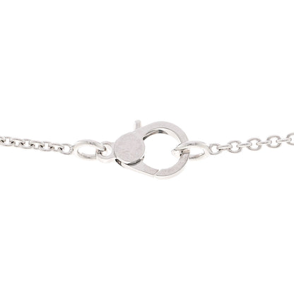 Hermes 18K White Gold Diamond Finesse Pendant Necklace 5 of 6