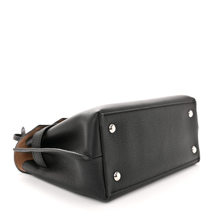 Louis Vuitton Calfskin Lockme Ever BB Black 4 of 9