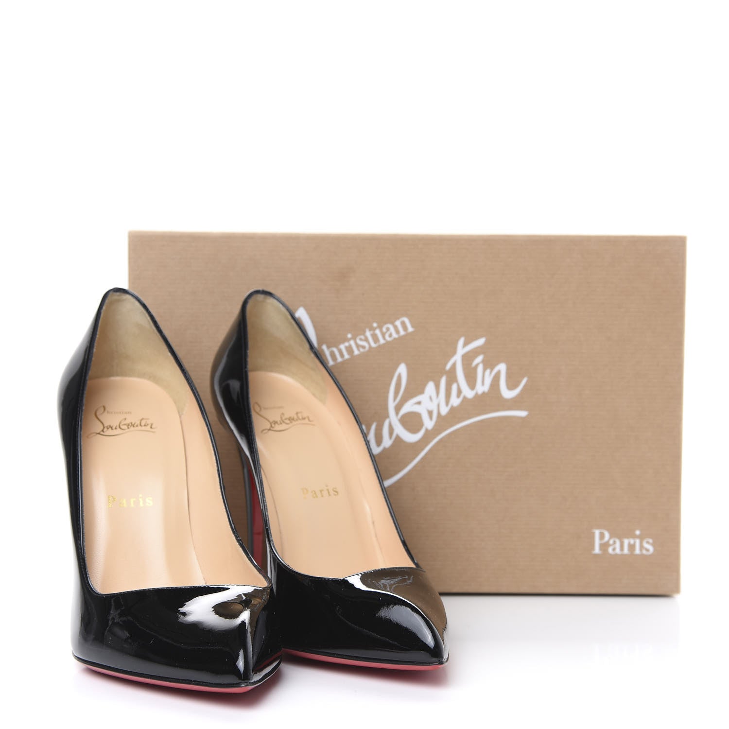 Christian Louboutin Patent Corneille 100 Pumps 40.5 Black 8 of 8