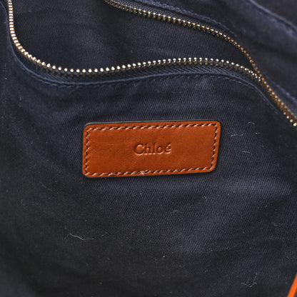 Chloe Cotton Calfskin Changing Bag Navy 7 of 11