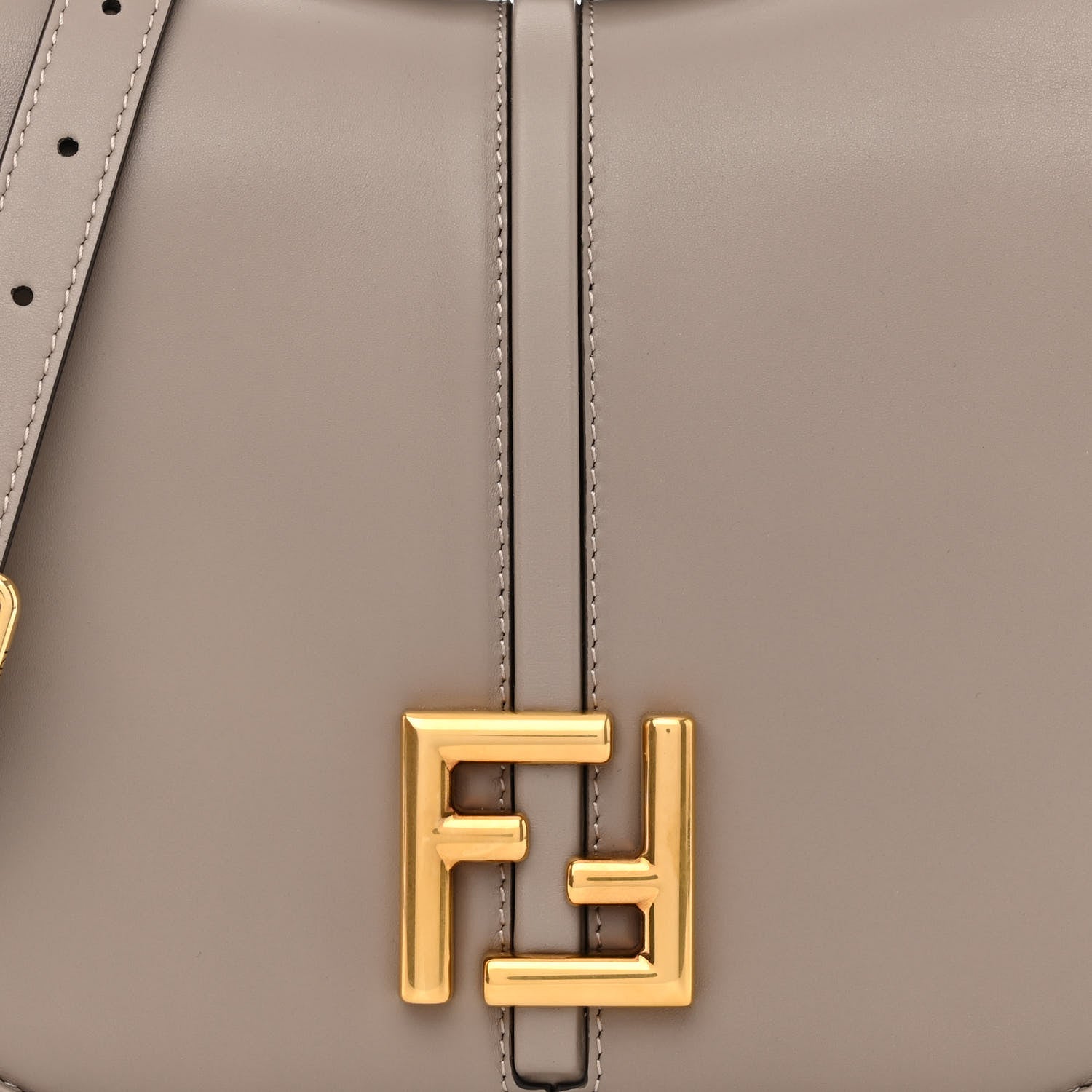 Fendi Vitello Brenta Cher Medium Fendi C'mon Tortora 9 of 12