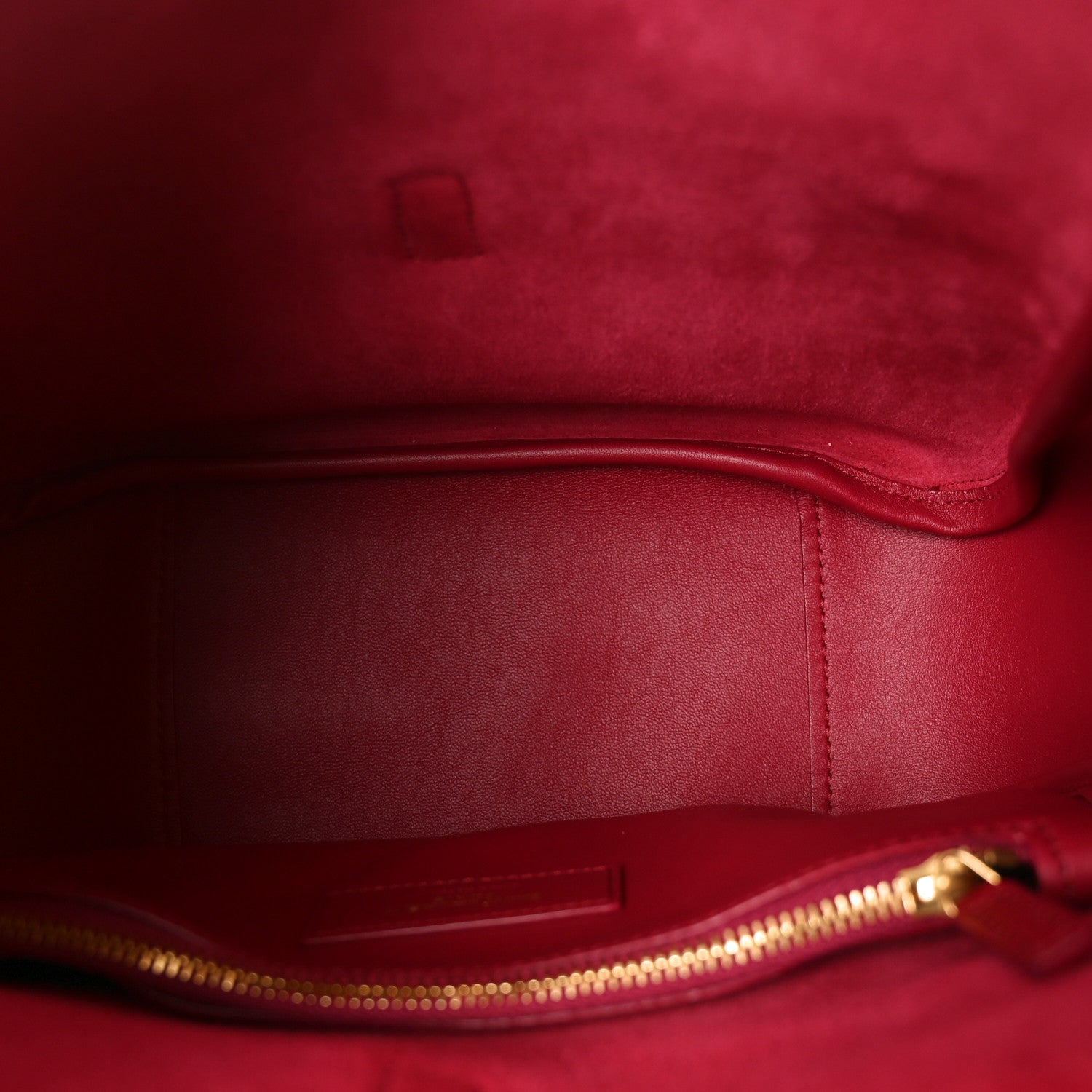 Saint Laurent Smooth Calfskin Small Le 5 A 7 Soft Hobo Cherry Jam 5 of 10