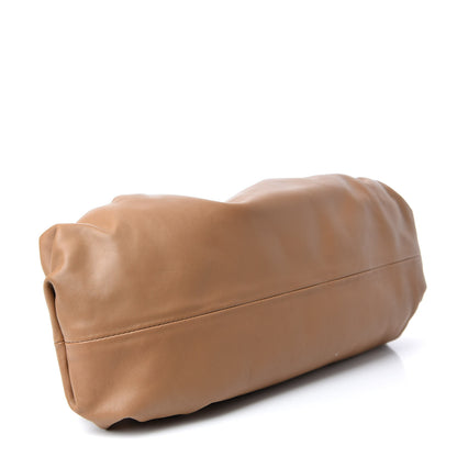Bottega Veneta Smooth Butter Calf The Pouch Oversized Clutch Cammello 4 of 7