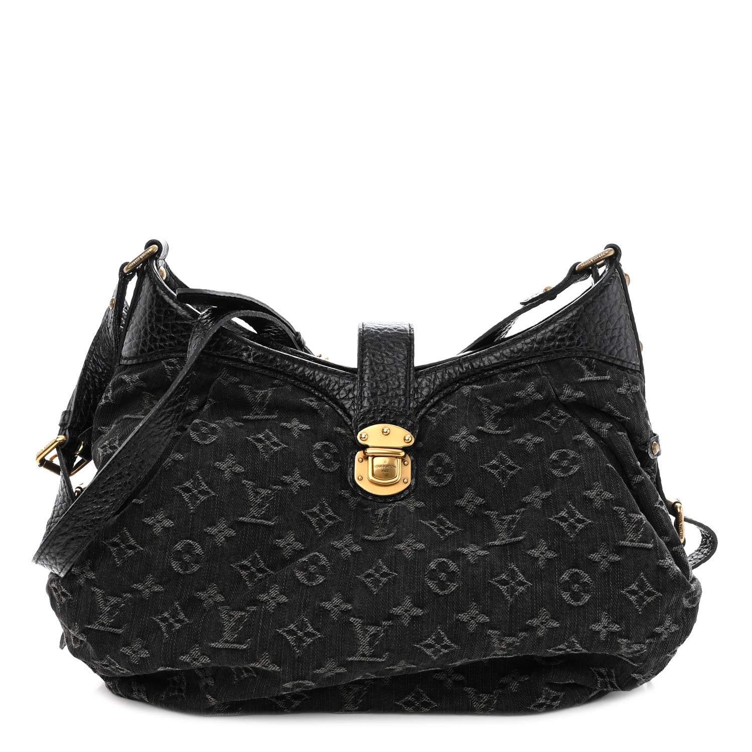 Louis Vuitton Denim Mahina XS Black 1 of 9