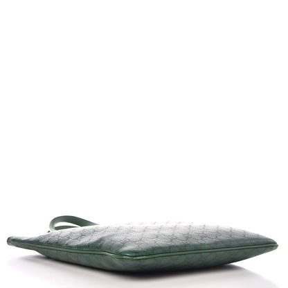 Gucci Guccissima Flat Vertical Tote Green 4 of 9