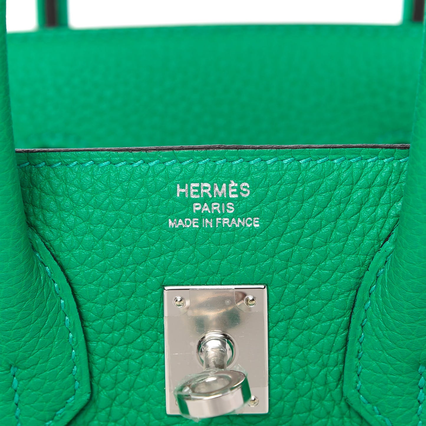 Togo Verso Birkin 25 Menthe Vert Bosphore