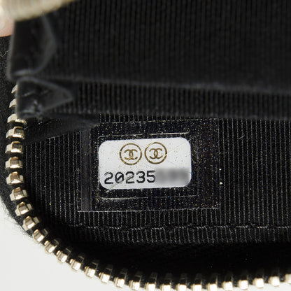 Chanel Caviar Quilted Zip Coin Purse Black 8 of 8