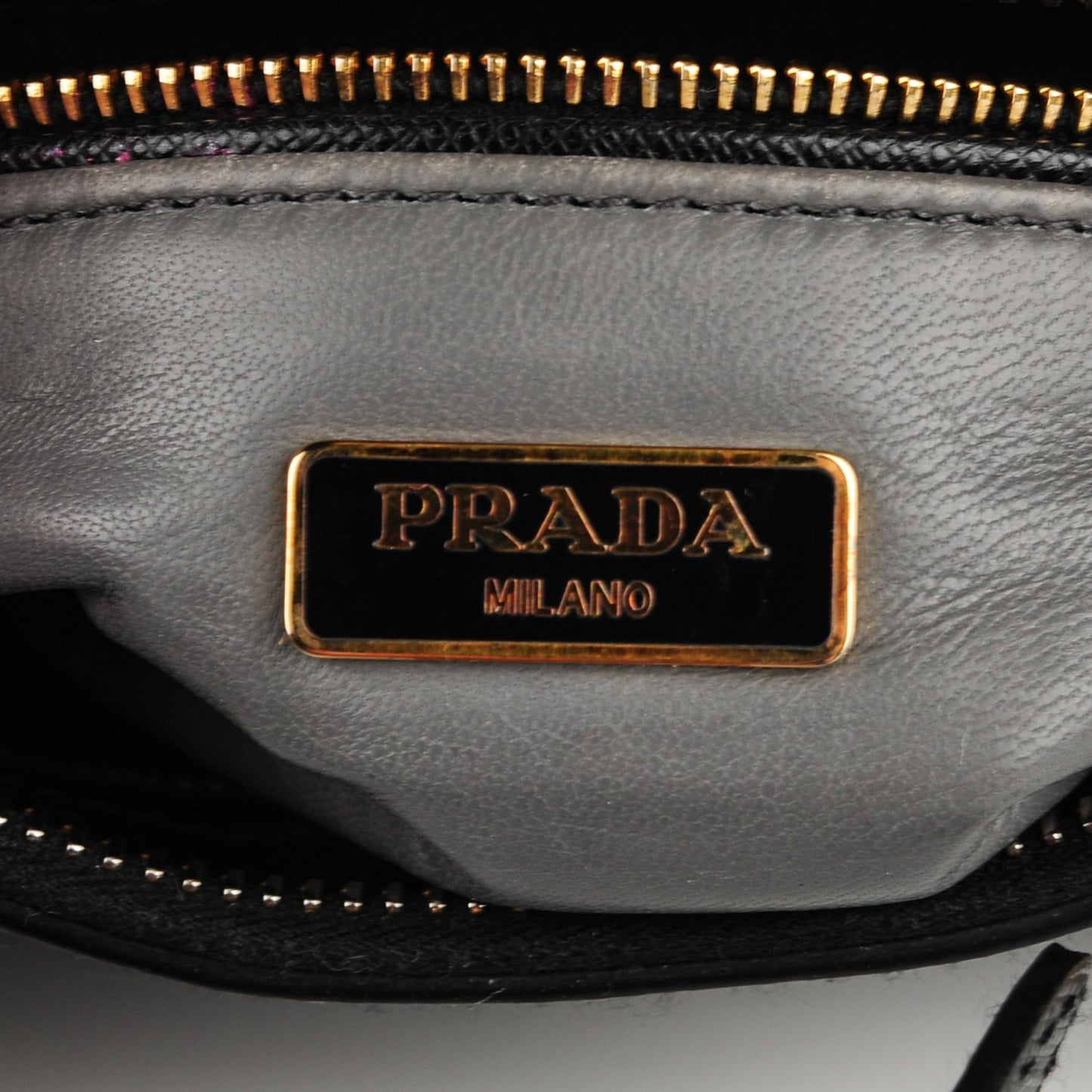 Saffiano Zip Crossbody Bag Nero Black