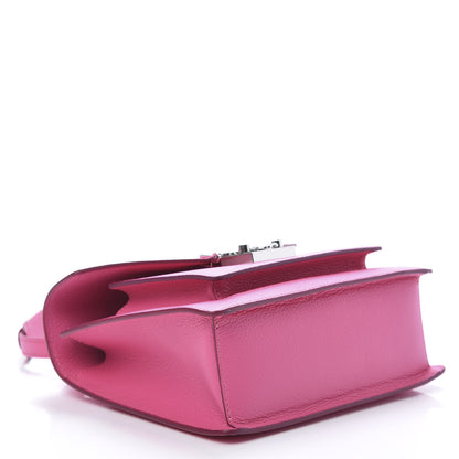 MCM Grained Calfskin Small Patricia Satchel Sugar Pink 4 of 10