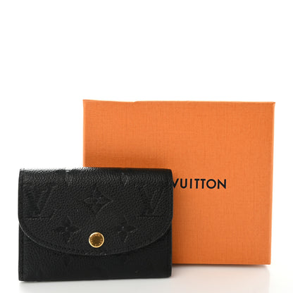 Louis Vuitton Empreinte Rosalie Coin Purse Black 7 of 7