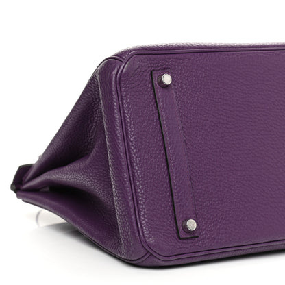 Hermes Togo Birkin 35 Ultraviolet 8 of 13