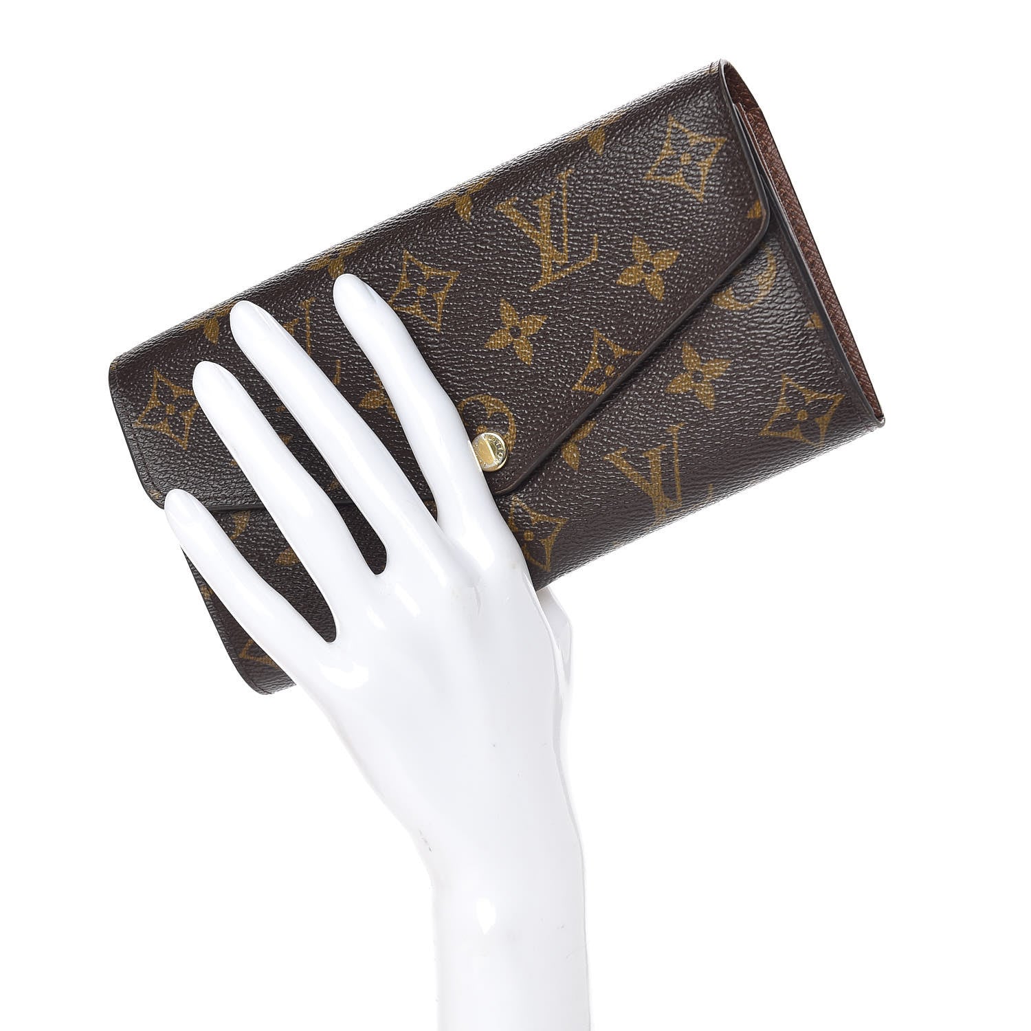 Louis Vuitton Monogram Sarah Wallet NM 2 of 13